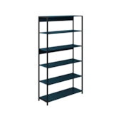 Estante Azul Petróleo 6 Níveis 94x30x167cm Prat-k