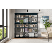 Estante Azul Petróleo 6 Níveis 94x30x167cm Prat-k