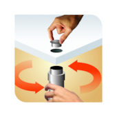 Estante Branca 4 Níveis 60x35x109 Famast Prat-k