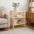 Estante de Madeira Modular 3 Prateleiras Bemfixa