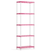 Estante Rainbow com 5 Prateleiras Rosa Keter Estante Rainbow com 5 Prateleiras Rosa Keter