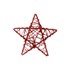 Estrela Rattan Vermelha 15cm Cromus 