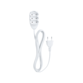 Extensão Elétrica 3 Tomadas 2 Pinos 3M Branco Intelbras