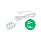 Extensão Elétrica 3 Tomadas 2 Pinos 3M Branco Intelbras