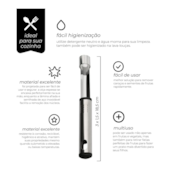 Extrator de Polpa em Inox Mimo Style