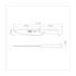 Faca Premium em Aço Inox Branca 6" Tramontina