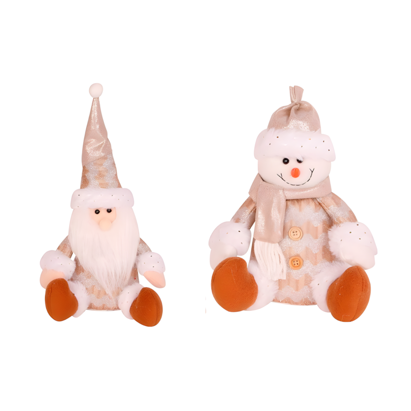 Fam Brown Boneco Sentado 26cm Zein