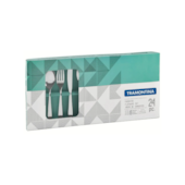 Faqueiro Aço Inox 24 Peças Havai Tramontina  Faqueiro Aço Inox 24 Peças Havai Tramontina