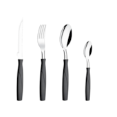 Faqueiro Itaparica 24 Peças Preto Brinox