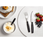 Faqueiro Itaparica 24 Peças Preto Brinox