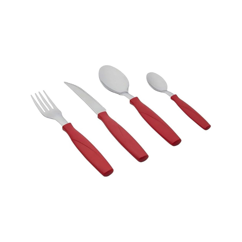 Faqueiro Itaparica 24 Peças Vermelho Brinox