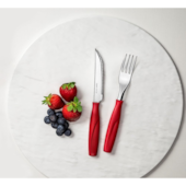 Faqueiro Itaparica 24 Peças Vermelho Brinox