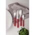 Faqueiro Leme Inox Vermelho 12 Peças Tramontina