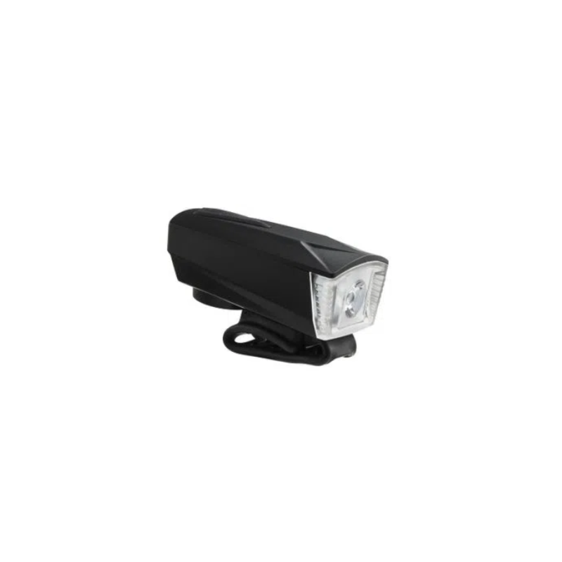 Farol Dianteiro 190 Lumens com Buzina e Controle 1200mAh USB Preto REF BI185 Multilaser