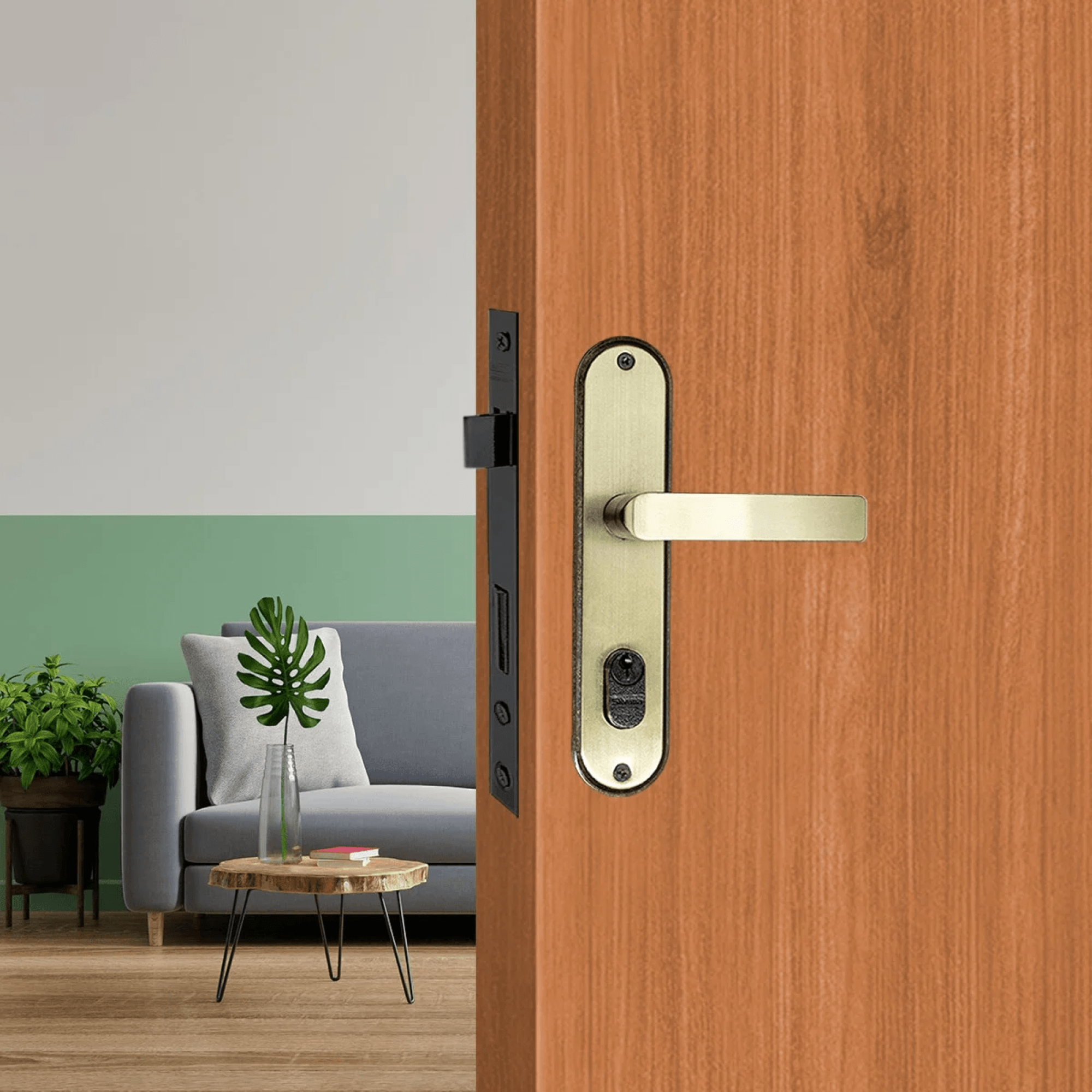 Fechadura 1200 Italy Espelho 40mm Oxidada Silvana - Apotiguar