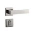 Fechadura 456 Externo Inox Lixado ST1 40mm Roseta 336 La fonte