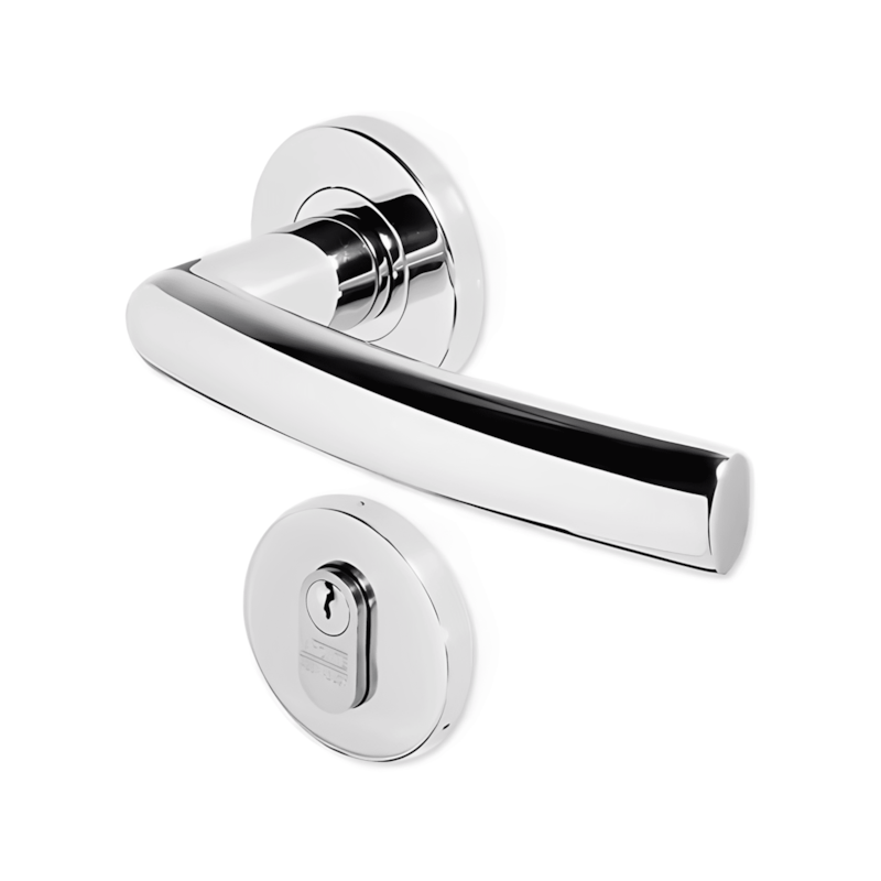 Fechadura 766 Externa ST2 55mm Inox Polido La Fonte