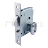 Fechadura Auxiliar 222n Inox para Correr Roseta 307 Externa La Fonte 