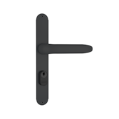 Fechadura Buzio 74mm Espelhada 603/11 Preto Fosco Stam