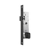Fechadura Buzio 74mm Espelhada 603/11 Preto Fosco Stam