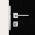 Fechadura Classic 3000 Inox Escovado Roseta Externa Stam