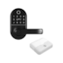 Fechadura Digital Compact com Biometria Preto Yale