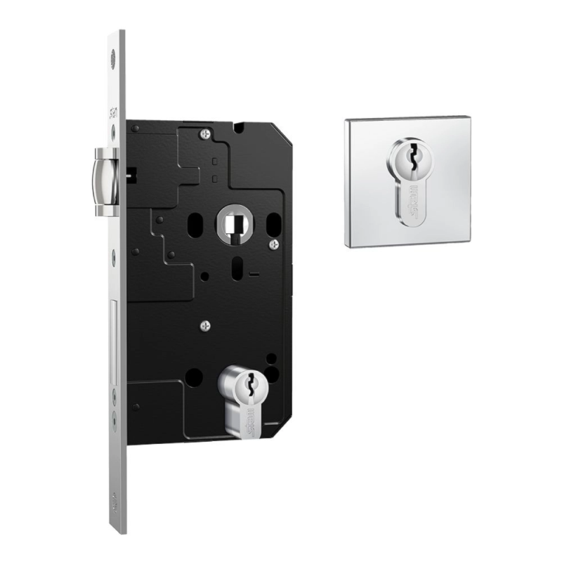 Fechadura Pivotante Classic 4000 Inox Polido 81mm Stam