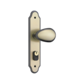 Fechadura Premium Espelhado Oxidado 803/010MOV Golf Stam 