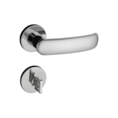 Fechadura Zamac Madrid Roseta 506-80 Banheiro Pado
