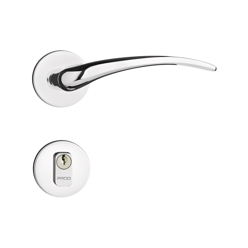 Fechadura ZM Clássico Roseta 691-40P Externa CTZ-55 Pado