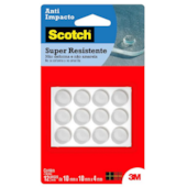 Feltro Anti-Impacto Redondo M 3M Feltro Anti-Impacto Redondo M 3M