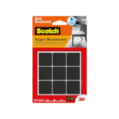 Feltro Anti-Risco Quadrado Preto G 3M Feltro Anti-Risco Quadrado Preto G 3M