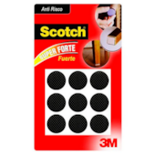 Feltro Anti-Risco Redondo Preto G 3M Feltro Anti-Risco Redondo Preto G 3M