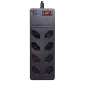 Filtro Linha DPS 8 Tomada Preto Clamper