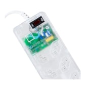 Filtro Linha DPS 8 Tomada Transparente Clamper 