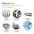 Fita Aluminizada Plastiband 10cmx10m Dplastic