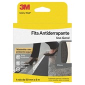 Fita Antiderrapante 50x5 Cinza 3M