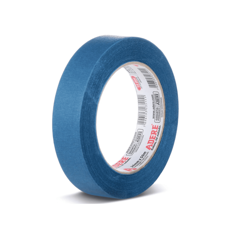 Fita Crepe Azul 24mmx50m Adere 