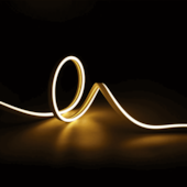 Fita de LED 7W/m Neon Dourada 220V Elgin