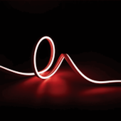 Fita de LED 7W/m Neon Vermelha 220V Elgin