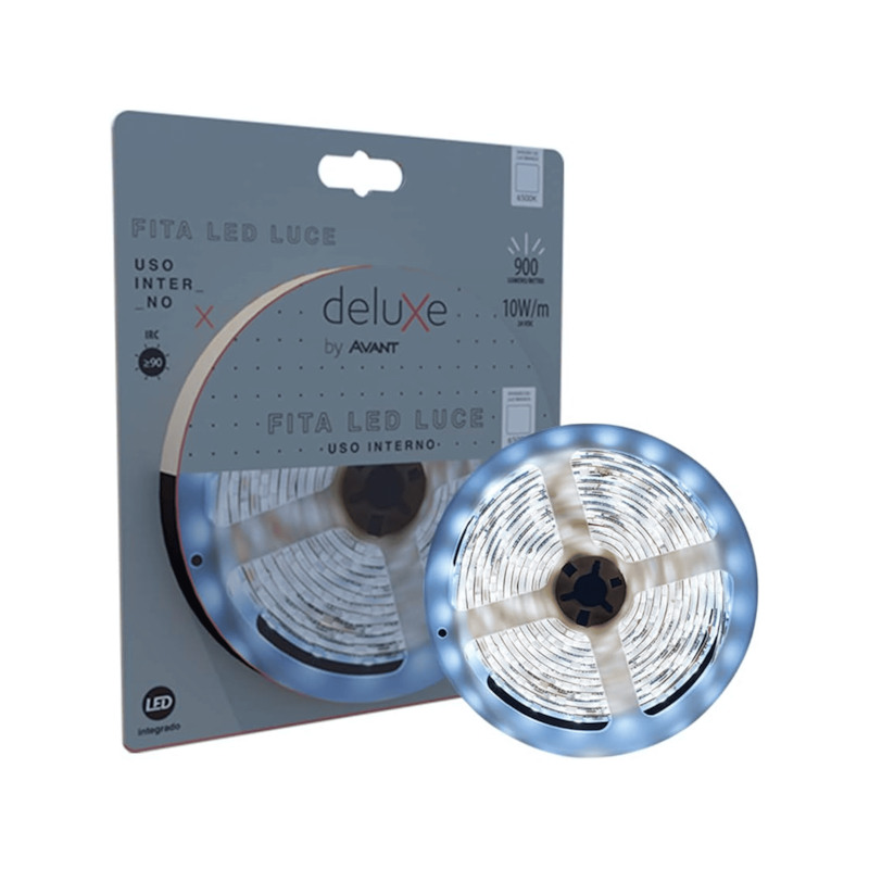 Fita de LED Luce 10W/m 5 Metros IP20 6500K 24V Avant