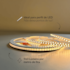 Fita de LED Risqué Slim 8W 5M 3000K 12V Deluxe Avant