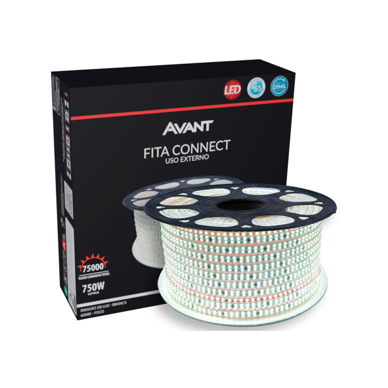 Fita LED Connect 15WM 1M 6500K IP65 Avant