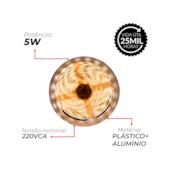 Fita LED Connect 5W/M 5 Metros 2700K IP65 Avant
