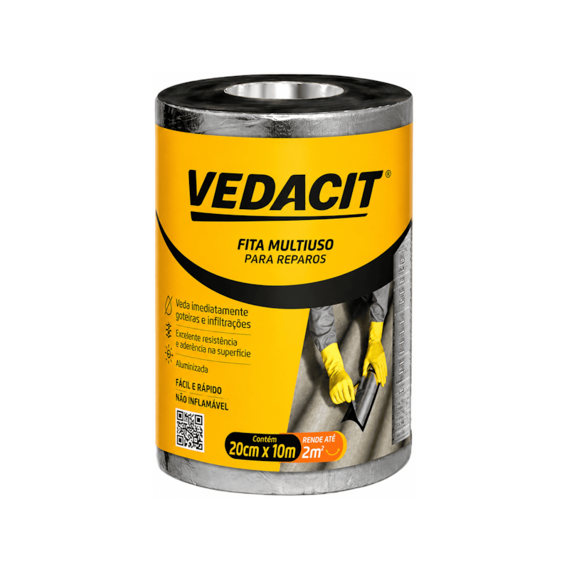 Fita Multiuso 20cmx10m Vedacit