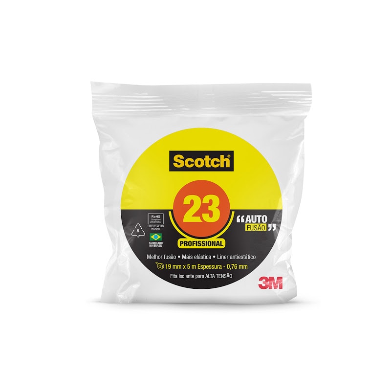 Fita Scotch 23br Autofusão 19mmx5m 3M