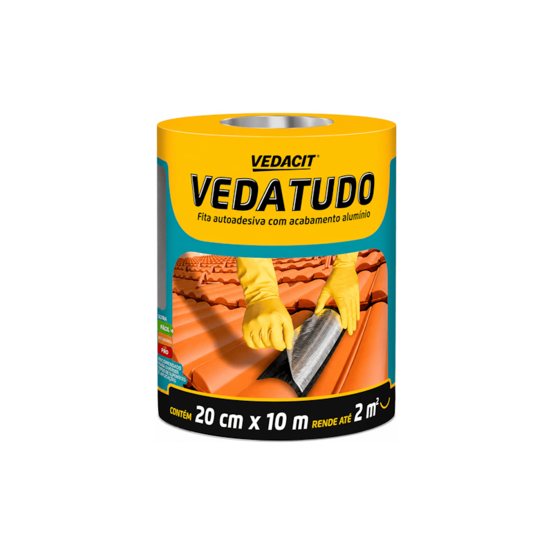 Fita Veda Tudo 20cmx10m Vedacit