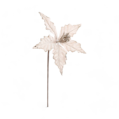 Flor Poinsétia Cha 30cm Cromus