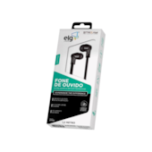 Fone de Ouvido Intra-auricular EP12BK Elg