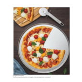 Forma de Pizza Alumínio Lisa N35 MTA